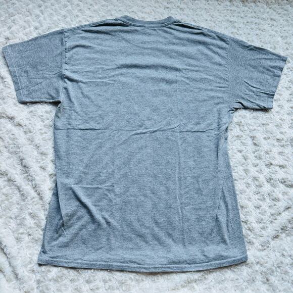 College Football Commitment Discipline Grey Bullets Tee Shirt Size Large - Picture 4 of 4